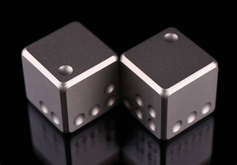 cnc machining dice|precision titanium dice.